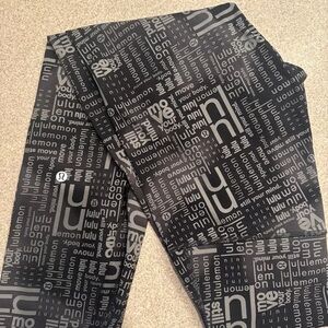 Lululemon Logo Wunder Train Legging**** RARE!!!!**